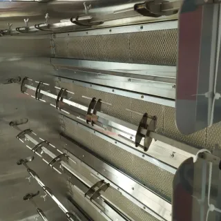 Asador de pollos 6 espadas SALVAINOX