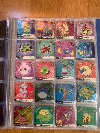 Álbum Panini Staks Pokémon Johto League.