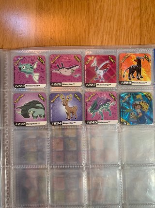 Álbum Panini Staks Pokémon Johto League.