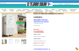 Batería Litio Dyness Powerbrick 16kWh