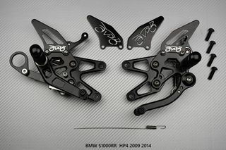 Estriberas retrasadas BMW S1000RR / HP4 2009 2014