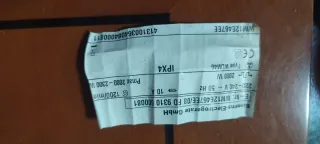 Panel Control Lavadora Siemens