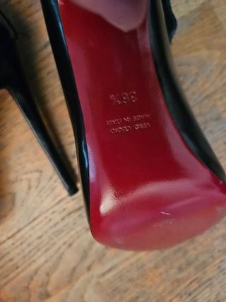 Scarpe décolleté in vernice Made in Italy