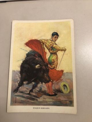 Postales antiguas de toreros