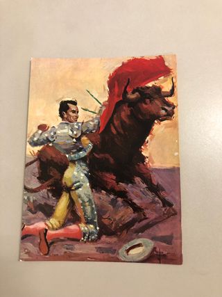 Postales antiguas de toreros