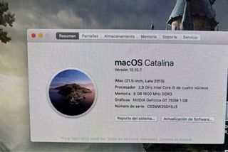 iMac 21.5 Late 2013 + Ratón (Mirar descripcion)