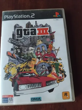 Grand Theft Auto III (GTA III) PS2 Rockstar