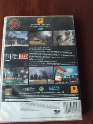 Grand Theft Auto III (GTA III) PS2 Rockstar