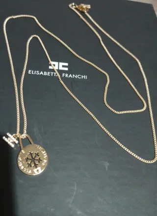 Collana Elisabetta Franchi con ciondolo