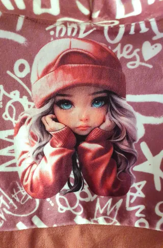 Chándal aterciopelado niña 12 meses