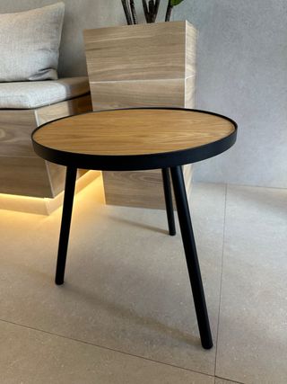 Mesa redonda industrial 50cm