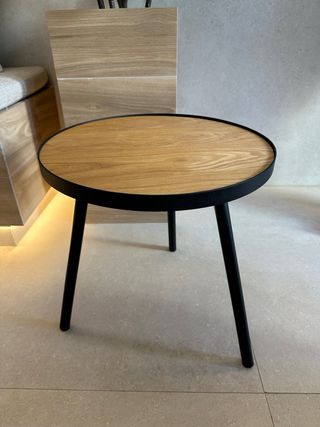 Mesa redonda industrial 50cm