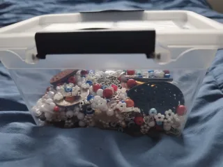 Lote Abalorios Manualidades Pulseras Collares