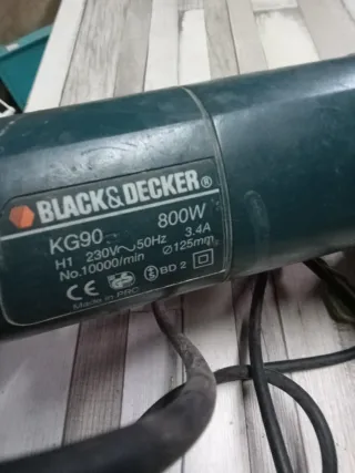 Amoladora Black & Decker KG90 800W