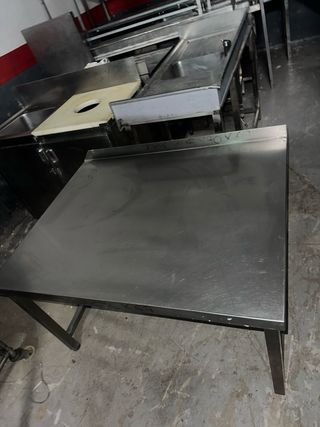 Mesa Acero Inoxidable 115x90x67 perfecto estado