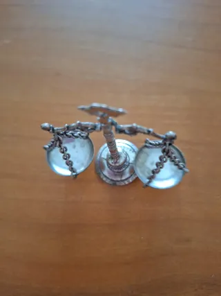 Figura Balanza Miniatura metal