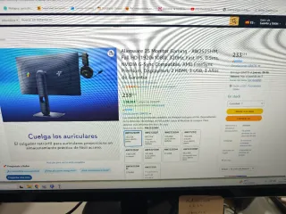 Monitor Gaming Alienware 25 320Hz !!A ESTRENAR!!