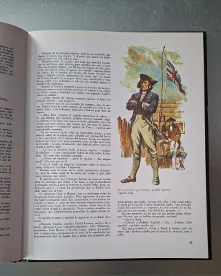 Cuento juvenil la isla del tesoro años 79