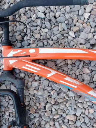 Cuadro Bicicleta Naranja
