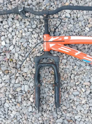 Cuadro Bicicleta Naranja