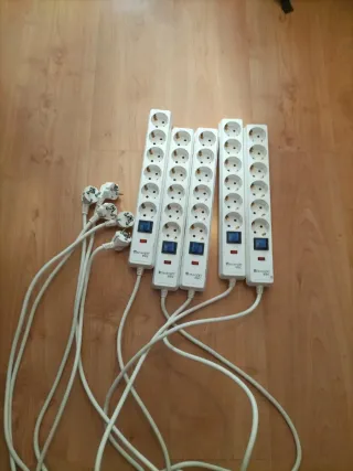 Regletas Sevenon Elec con interruptor