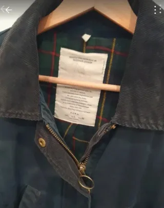 Cazadora mujer Zara estilo Barbour