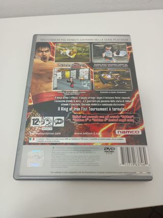 Tekken 5 Pal Ita Platinum PS2
