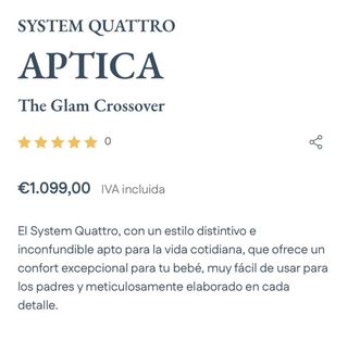 Carro de bebé Inglesina