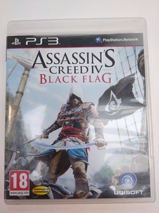 Videojuego PS3 assasins creed black flag