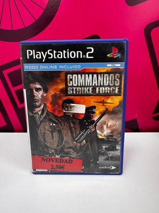 Videojuego PS2 comandos strike force