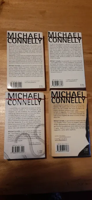 Michael Connelly 4 libri