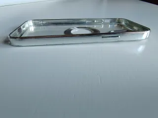 Cover iPhone 12 trasparente con anello