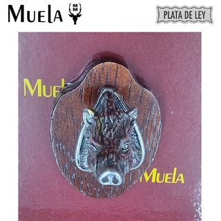 Muela figura de plata tablilla Jabalí (11159)