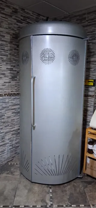 Cabina vertical rayos UVA