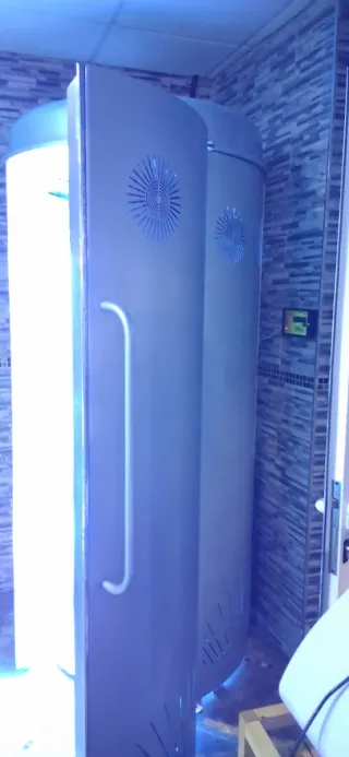 Cabina vertical rayos UVA