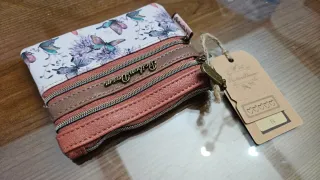 Monedero Rainbow Dream Mariposas y Flores