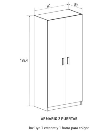 Lote Armarios NUEVOS DE FABRICA