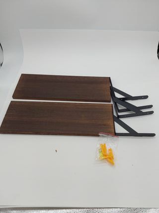 Scaffali a Parete Galleggianti Uten, Set da 2, 42 cm, Carico Massimo 30 kg, Ideale per Camera da Letto, Soggiorno