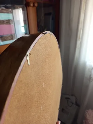 Marco urna decorativa en madera para abanicos.