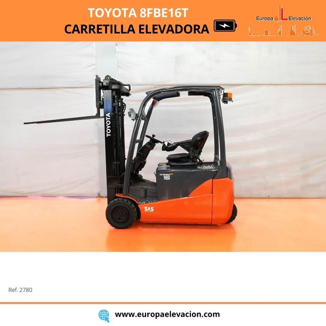 CARRETILLA ELEVADORA ELECTRICA TOYOTA