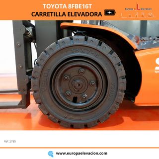 CARRETILLA ELEVADORA ELECTRICA TOYOTA