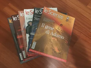 12 numeri Le Scienze 2005