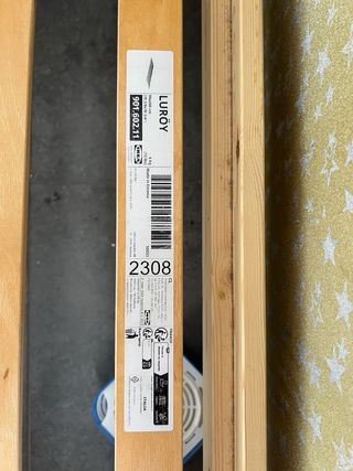 Base Cama Madera Ikea Luröy + Neiden