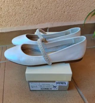 Zapatos comunión tizzas beig talla 38