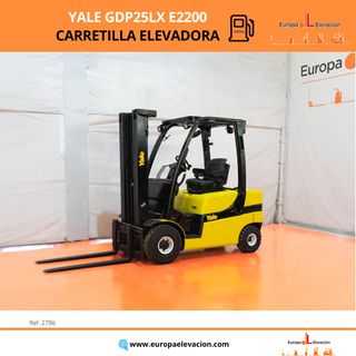 CARRETILLA ELEVADORA DIESEL YALE GDP25LX E2200