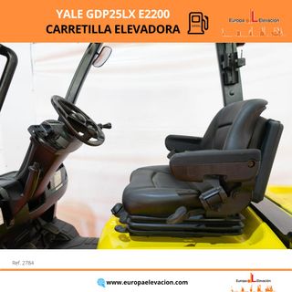CARRETILLA ELEVADORA DIESEL YALE GDP25LX E2200