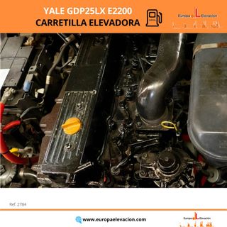 CARRETILLA ELEVADORA DIESEL YALE GDP25LX E2200