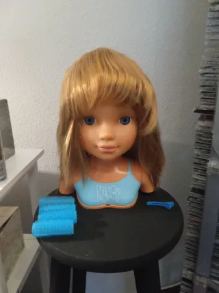 Busto Muñeca Nancy Peinado