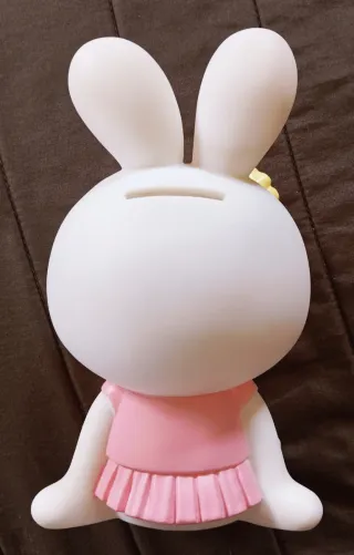 Salvadanaio coniglietta rosa