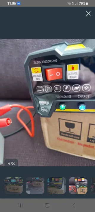 Cargador Baterías 12-24V 0-300Ah Inteligente